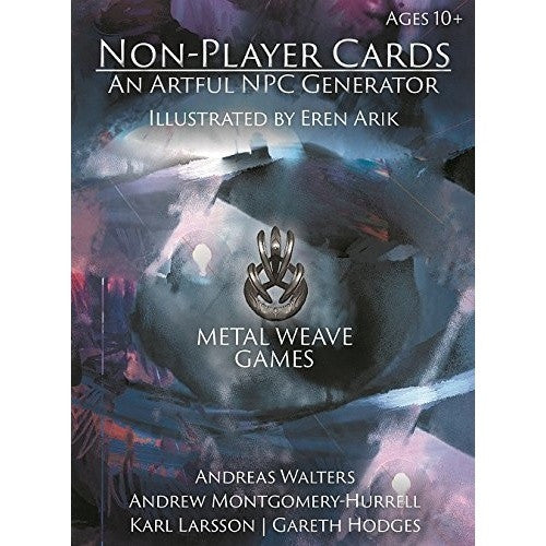 Non-Player Cards: An Artful NPC Generator available at 401 Games Canada