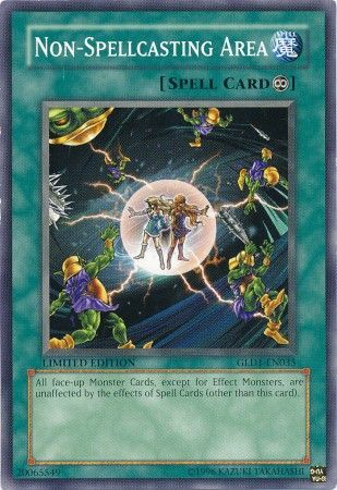 Non-Spellcasting Area - GLD1-EN035 - Common - Limited Edition available at 401 Games Canada