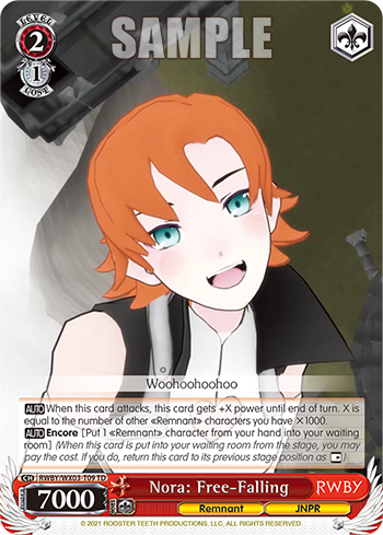 Nora: Free-Falling - RWBY/WX03-ET09 - Trial Deck available at 401 Games Canada