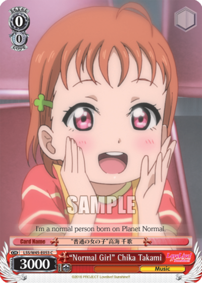 "Normal Girl" Chika Takami - LSS/W45-E053 - Common available at 401 Games Canada