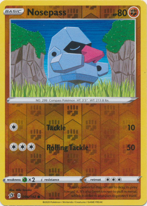 Nosepass - 096/192 - Common - Reverse Holo available at 401 Games Canada