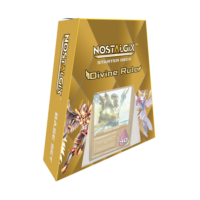 Nostalgix TCG - Base Set - Day Zero Starter Deck - Divine Rule available at 401 Games Canada