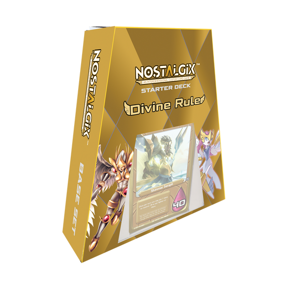 Nostalgix TCG - Base Set - Day Zero Starter Deck - Divine Rule available at 401 Games Canada