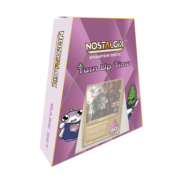 Nostalgix TCG - Base Set - Day Zero Starter Deck - Turn Up Time available at 401 Games Canada