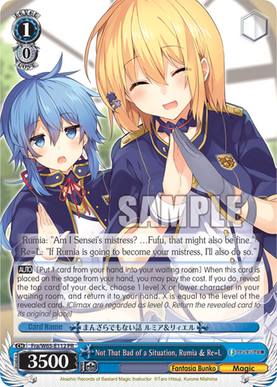 Not That Bad of a Situation, Rumia & Re=L - Fra/W65-E112 - Promo available at 401 Games Canada