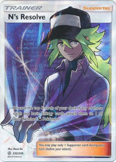 N's Resolve - 232/236 - Full Art Ultra Rare available at 401 Games Canada