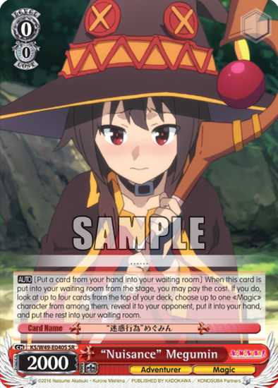 "Nuisance" Megumin - KS/W49 - E040S - Super Rare available at 401 Games Canada