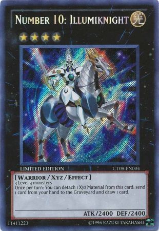 Number 10: Illumiknight - CT08-EN004 - Secret Rare available at 401 Games Canada