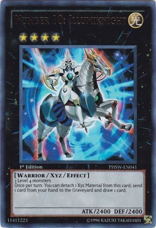 Number 10: Illumiknight - PHSW-EN041 - Ultra Rare - 1st Edition available at 401 Games Canada