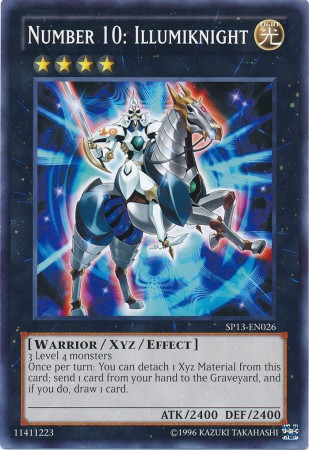 Number 10: Illumiknight - SP13-EN026 - Starfoil Rare - Unlimited available at 401 Games Canada