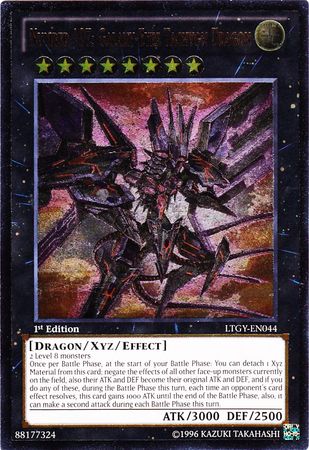 Number 107: Galaxy-Eyes Tachyon Dragon - LTGY-EN044 - Ultimate Rare - 1st Edition available at 401 Games Canada