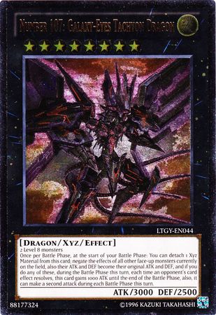 Number 107: Galaxy-Eyes Tachyon Dragon - LTGY-EN044 - Ultimate Rare - Unlimited available at 401 Games Canada