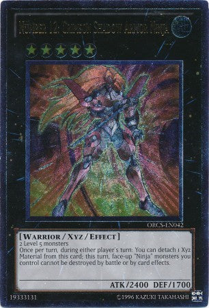 Number 12: Crimson Shadow Armor Ninja - ORCS-EN042 - Ultimate Rare - Unlimited available at 401 Games Canada
