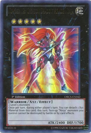 Number 12: Crimson Shadow Armor Ninja - ORCS-EN042 - Ultra Rare - 1st Edition available at 401 Games Canada