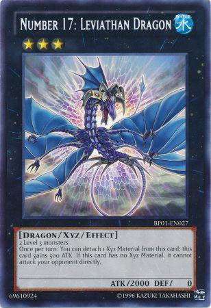 Number 17: Leviathan Dragon - BP01-EN027 - Rare - Unlimited available at 401 Games Canada