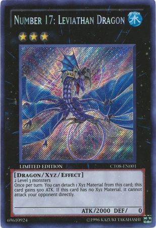 Number 17: Leviathan Dragon - CT08-EN001 - Secret Rare available at 401 Games Canada