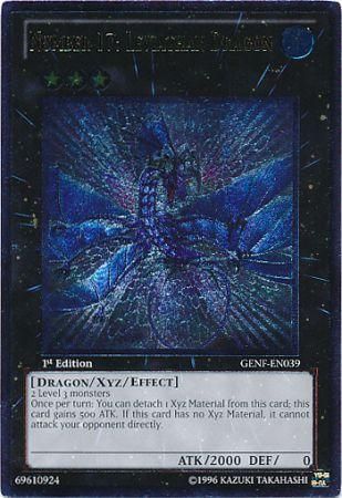 Number 17: Leviathan Dragon - GENF-EN039 - Ultimate Rare - 1st Edition available at 401 Games Canada