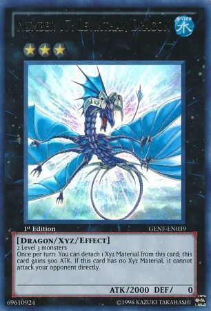 Number 17: Leviathan Dragon - GENF-EN039 - Ultra Rare - 1st Edition available at 401 Games Canada