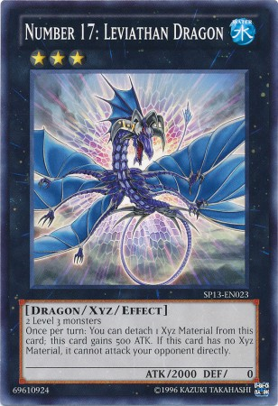 Number 17: Leviathan Dragon - SP13-EN023 - Common - Unlimited available at 401 Games Canada