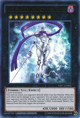 Number 23: Lancelot, Dark Knight of the Underworld - YZ07-EN001 - Ultra Rare available at 401 Games Canada