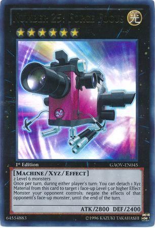 Number 25: Force Focus - GAOV-EN045 - Ultra Rare - 1st Edition available at 401 Games Canada