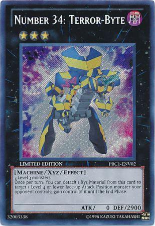 Number 34: Terror-Byte (Alternate Art) - PRC1-ENV02 - Secret Rare available at 401 Games Canada
