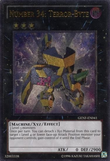 Number 34: Terror-Byte - GENF-EN041 - Ultimate Rare - Unlimited available at 401 Games Canada