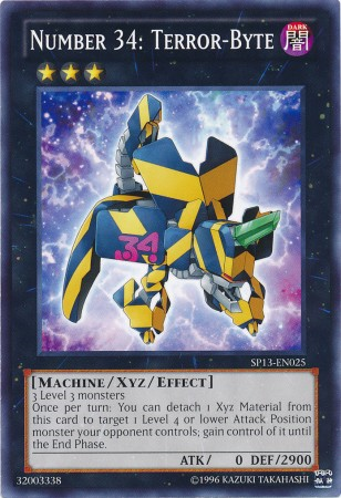 Number 34: Terror-Byte - SP13-EN025 - Common - Unlimited available at 401 Games Canada