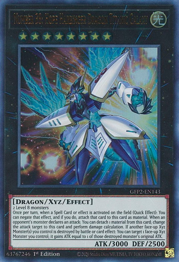 Number 38: Hope Harbinger Dragon Titanic Galaxy - GFP2-EN143 - Ultra Rare - 1st Edition available at 401 Games Canada