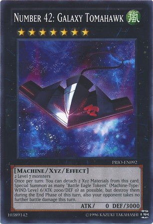 Number 42: Galaxy Tomahawk - PRIO-EN092 - Common - Unlimited available at 401 Games Canada
