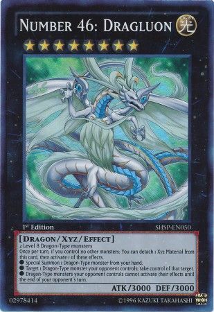 Number 46: Dragluon - SHSP-EN050 - Super Rare - 1st Edition available at 401 Games Canada