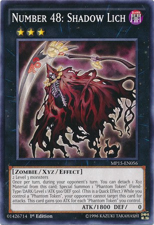 Number 48: Shadow Lich - MP15-EN056 - Common - 1st Edition available at 401 Games Canada