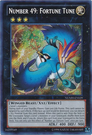 Number 49: Fortune Tune - NUMH-EN029 - Secret Rare - Unlimited available at 401 Games Canada