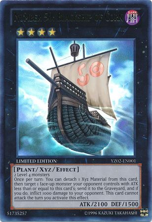 Number 50: Blackship of Corn - YZ02-EN001 - Ultra Rare available at 401 Games Canada