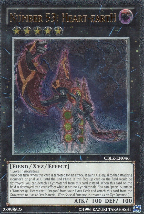 Number 53: Heart-eartH - CBLZ-EN046 - Ultimate Rare - Unlimited available at 401 Games Canada