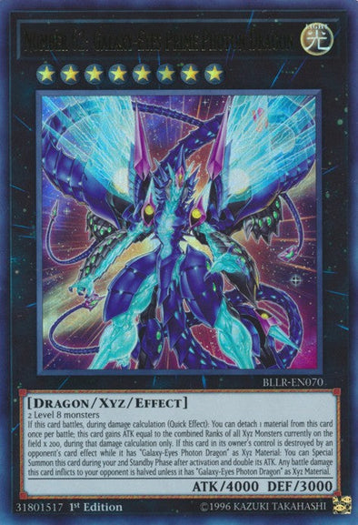 Number 62: Galaxy-Eyes Prime Photon Dragon - BLLR-EN070 - Ultra Rare - 1st Edition available at 401 Games Canada