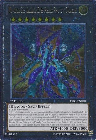 Number 62: Galaxy-Eyes Prime Photon Dragon - PRIO-EN040 - Ultimate Rare - 1st Edition available at 401 Games Canada