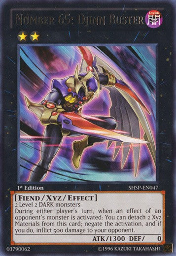 Number 65: Djinn Buster - SHSP-EN047 - Rare - 1st Edition available at 401 Games Canada