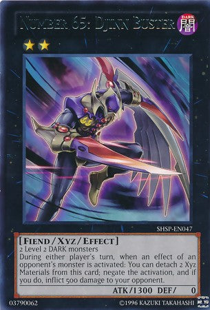 Number 65: Djinn Buster - SHSP-EN047 - Rare - Unlimited available at 401 Games Canada