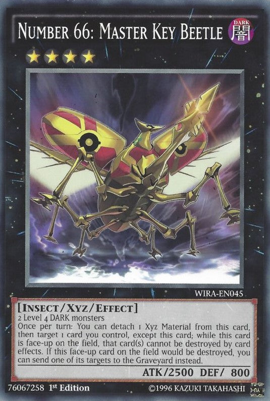 Number 66: Master Key Beetle - WIRA-EN045 - Common - 1st Edition available at 401 Games Canada