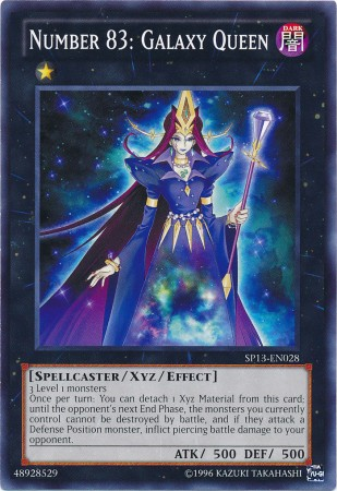 Number 83: Galaxy Queen - SP13-EN028 - Common - Unlimited available at 401 Games Canada