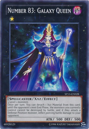 Number 83: Galaxy Queen - SP13-EN028 - Starfoil Rare - Unlimited available at 401 Games Canada