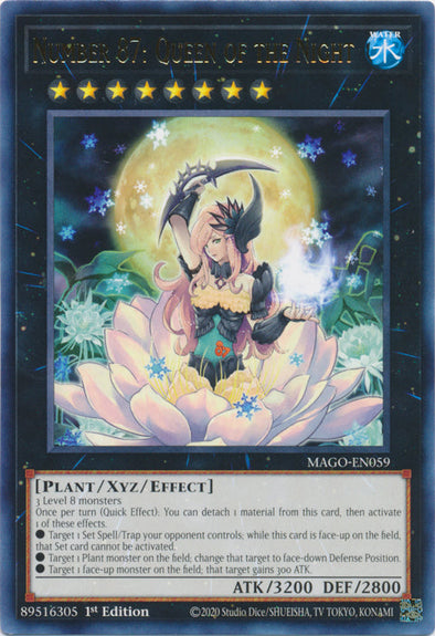 Number 87: Queen of the Night - MAGO-EN059 - Rare - 1st Edition available at 401 Games Canada