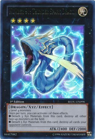 Number 91: Thunder Spark Dragon - REDU-EN098 - Ultra Rare - 1st Edition available at 401 Games Canada