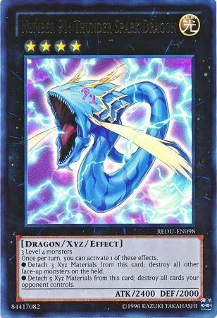 Number 91: Thunder Spark Dragon - REDU-EN098 - Ultra Rare - Unlimited available at 401 Games Canada