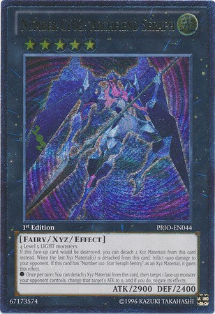 Number C102: Archfiend Seraph - PRIO-EN044 - Ultimate Rare - 1st Edition available at 401 Games Canada