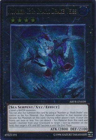 401 Games Canada - Number C32: Shark Drake Veiss - ABYR-EN039 - Ultimate Rare - Unlimited 401 Games Canada - Number C32: Shark Drake Veiss - ABYR-EN039 - Ultimate Rare - Unlimited