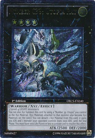 Number C39: Utopia Ray - ORCS-EN040 - Ultimate Rare - 1st Edition available at 401 Games Canada