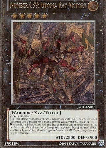Number C39: Utopia Ray Victory - JOTL-EN048 - Ultimate Rare - Unlimited available at 401 Games Canada