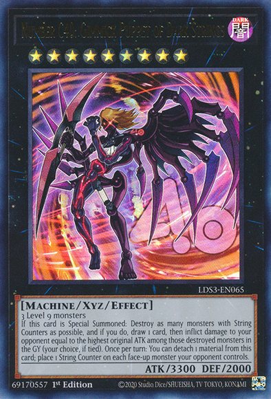 Number C40: Gimmick Puppet of Dark Strings - LDS3-EN065 - Ultra Rare - 1st Edition available at 401 Games Canada